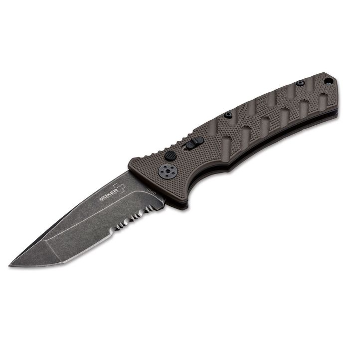 Böker Plus Strike Tanto Coyote couteau de poche automatique
