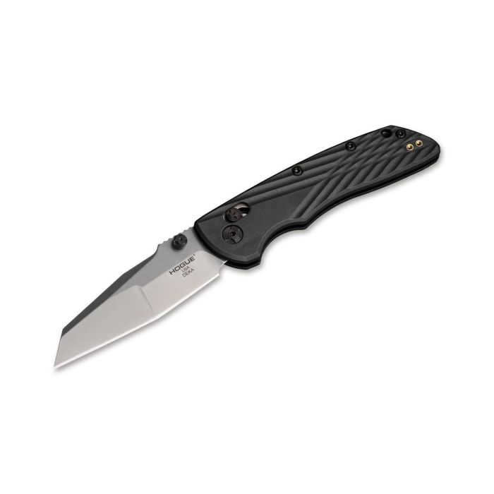 Hogue Deka 3,25" Wharncliffe CPM Magnacut Black Polymer pocket knife