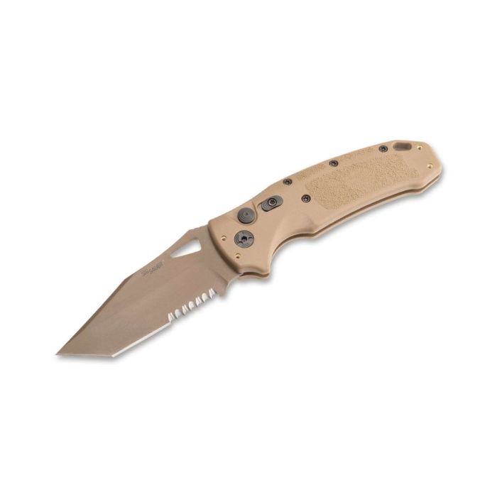 Sig Sauer K320A M17/M18 Coyote 3.5" Tanto Serrated automatic knife