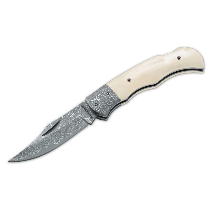 Böker Magnum Damascus Bone pocket knife