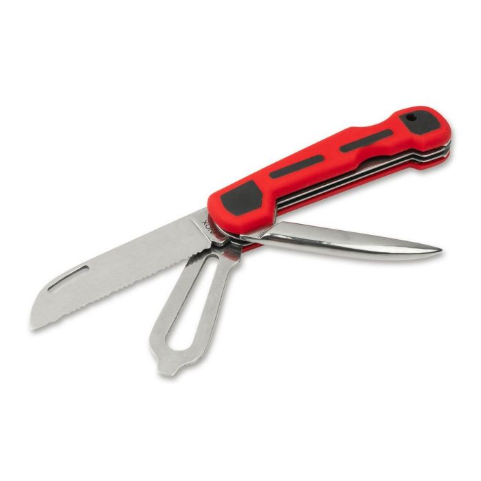 MAC Skipper Red boat and sailing knife