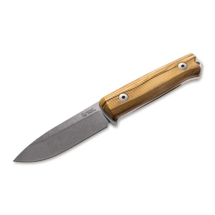 LionSteel B40 Olive Wood Outdoormesser