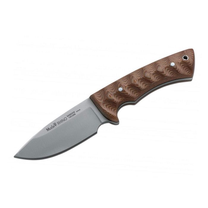 Muela Rhino Micarta Brown Outdoormesser