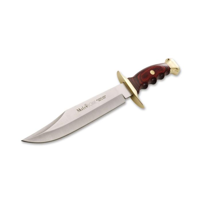 Muela Bowie BW-22 couteau de chasse et outdoor en bois de corail