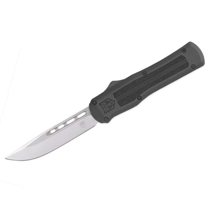 CobraTec Medium Black G10 OTF Automatikmesser