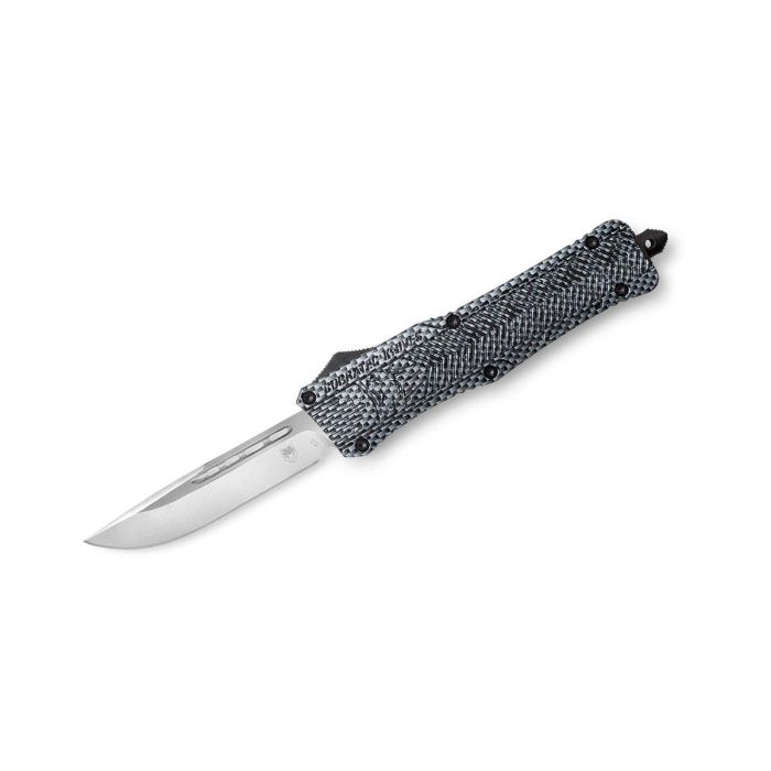 CobraTec Large CTK-1 Drop automatic knife OTF carbon fiber