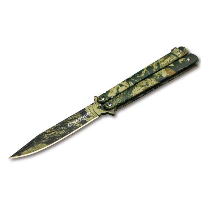 Böker Magnum Balisong Camo navaja mariposa