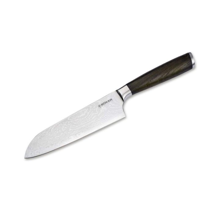 Böker Meisterklinge Damast Santoku Kochmesser