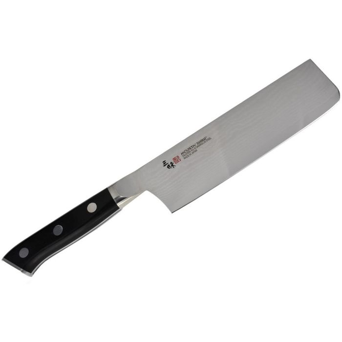 Mcusta Zanmai HKB-3008D Klassische Nakiri 16,5cm Gemüsemesser Damast mit VG-10-Kern