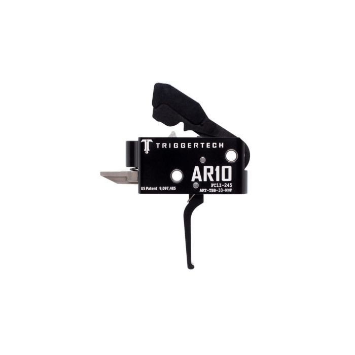Triggertech AR10 Competitive straight frictionless 2-stage trigger with fixed 3.5 pound trigger weight (1.58 kg)