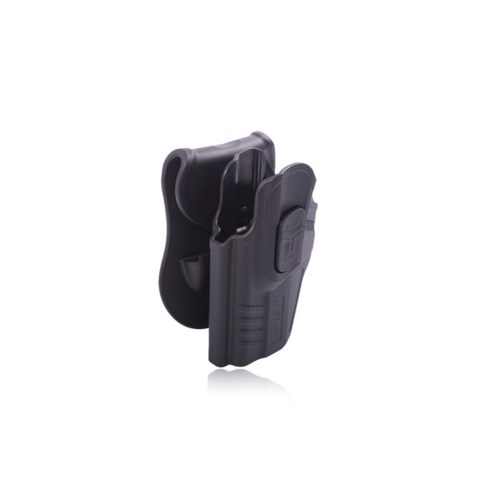 Cytac R-Defender Paddle Holster OWB LINKS für Glock 19, 19X, 23, 32
