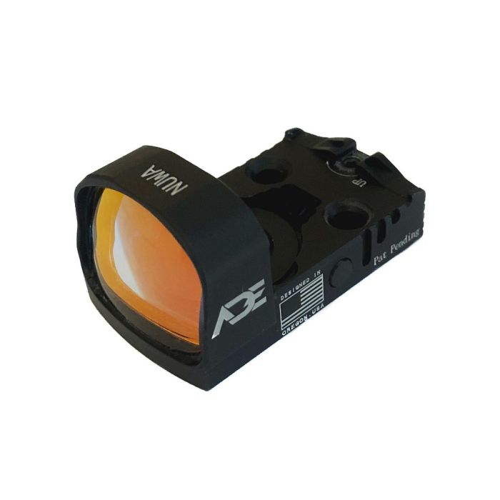 ADE NUWA RD3-021 Ultra Red Dot Sight 2 MOA Dot mit oberem Batteriefach für Waffen mit RMSC-Footprint
