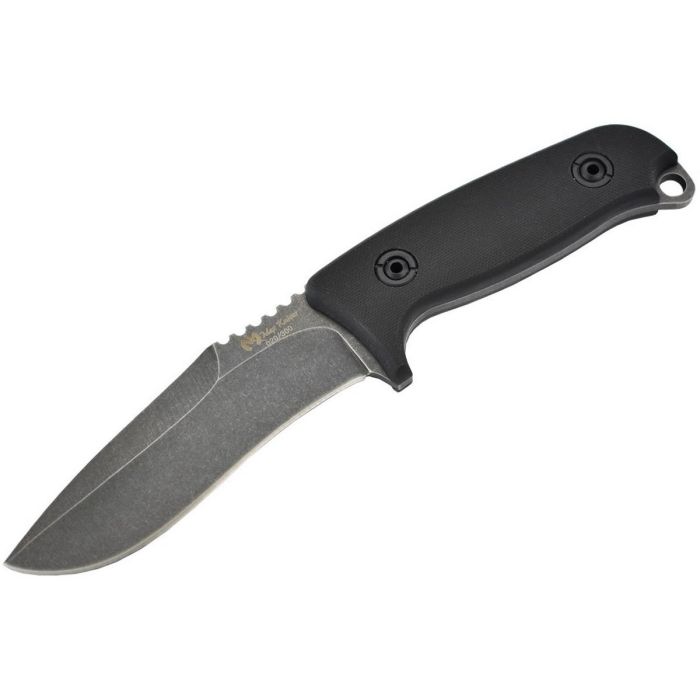 Max Knives MK513 Stonewash Black Outdoormesser