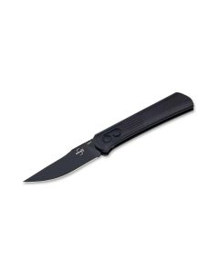 Böker Plus Alluvial All Black automatic knife