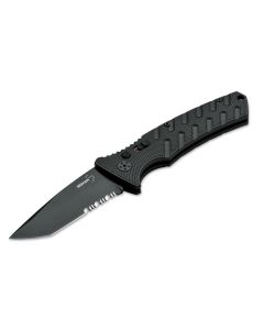 Böker Plus Strike Tanto All Black automatic knife