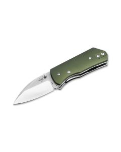 Böker Plus Lefti Verde navaja de bolsillo, Nº de art. 01BP0006, EAN 4045011294570