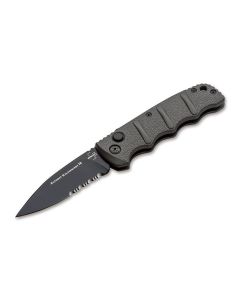 Böker Plus AKS-74 gray D2 automatic pocket knife, SKU 01KALS94, EAN 4045011226618
