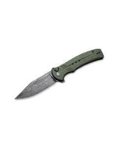 CIVIVI Cogent Damast Micarta Grün Taschenmesser