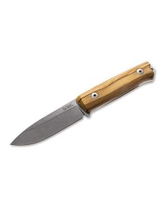 LionSteel B40 Olive Wood Outdoormesser