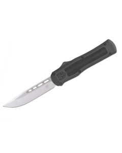 CobraTec Medium Black G10 OTF Automatikmesser