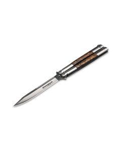 Böker Magnum Balisong Wood Large Taschenmesser