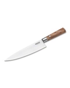 Böker Damast Olive Chefmesser Groß