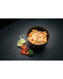 Real Field Meal Cremige Pasta mit Schweinefleisch