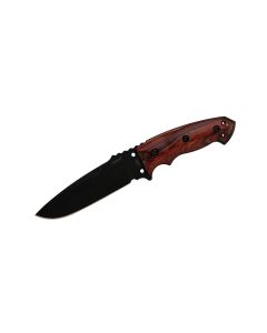 Hogue EX-F01 5.5 Drop Point black cocobolo tactical knife