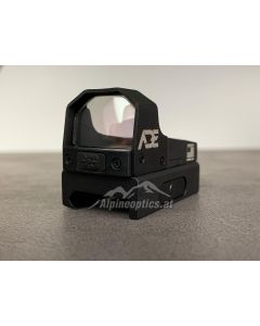 ADE Rotpunkvisier 1x23 mit 3 MOA grüner Punkt für Picatinny oder Glock MOS/Springfield OSP