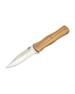 Max Knives 16 OL Framelock Taschenmesser mit Olivenholzgriff