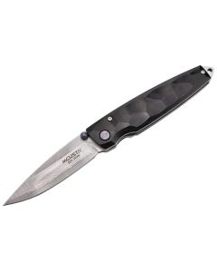 Mcusta MC-0079DP Shinra Emotion Tsuchi Taschenmesser mit Damast/VG-10 Klinge und Pakkaholz-Griff
