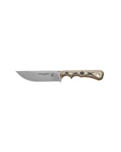 TOPS Knives Muley Skinner Tan Black G10 couteau à dépecer