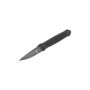 CobraTec Black Quick Strike Hidden Release couteau automatique avec lame stonewash noire