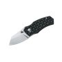 BlackFox Skal Black small pocket knife with Kydex sheath