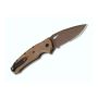 Sig Sauer K320A M17/M18 3.5" Droppoint Serrated Coyote Tan automatic knife