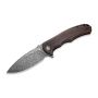 CIVIVI Praxis Black Copper Damascus pocket knife