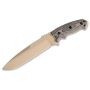 Hogue EX-F01 tactical knife with 7,0" FDE-Cerakote blade and G10-scales