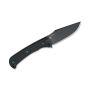 Hogue Extrak 3.3" Clip Point Black Cerakote hunting knife 62-64 HRC
