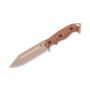 TOPS Knives M-PAT Tan Canvas Micarta pilot tactical combat knife