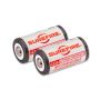 SureFire wiederaufladbarer Akku-Set 2 x 123A Lithium-Eisen-Phosphat inkl. Ladegerät