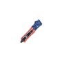 CobraTec Small CTK-1 Cerakote American Flag Tanto Serrated Automatikmesser OTF
