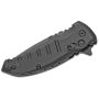 Hogue X1 Microflip Manual All Black pocket knife