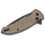 Hogue X1 Microflip 2,75" Flat Dark Earth pocket knife