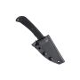 Hogue Extrak 3.3" Clip Point Black Cerakote hunting knife 62-64 HRC
