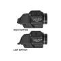 Streamlight TLR-8A Flex weapon light with red laser and various switch options