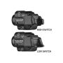 Streamlight TLR-8A Flex weapon light with red laser and various switch options