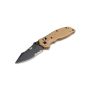 Heckler & Koch Exemplar FDE Serrated pocket knife