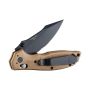 Heckler & Koch Exemplar FDE Serrated pocket knife