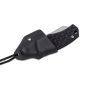 BlackFox Skal Black small pocket knife with Kydex sheath