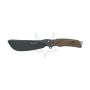 FKMD Parang cuchillo bushcraft con un extenso kit de supervivencia
